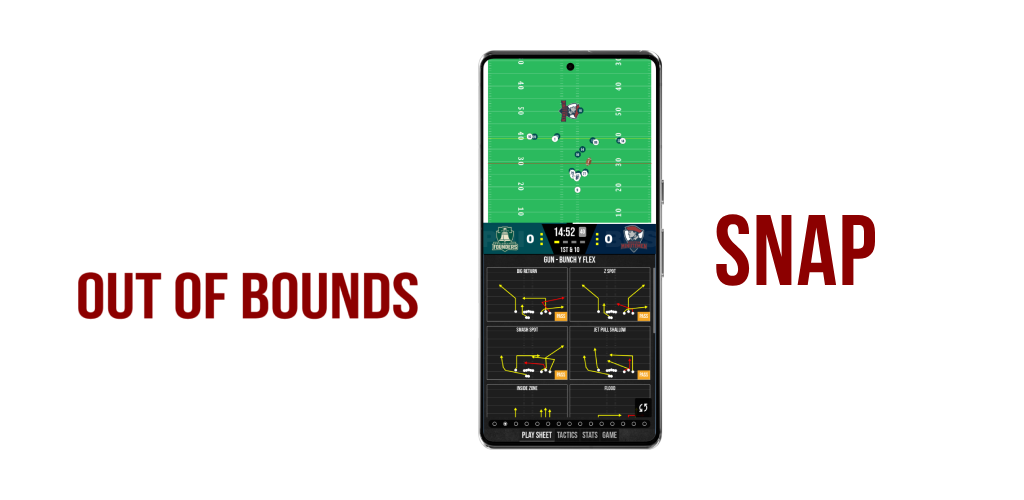 Out Of Bounds Football Feature Graphic